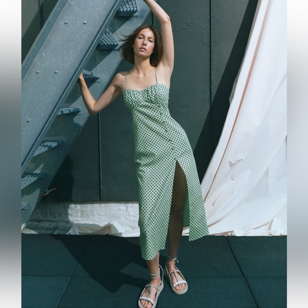 Zara midi dress, NWT, size S